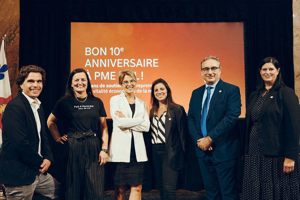 Directeurs Marc Andre Perron Marie Claude Dauray Nathalie Robitaille Sarah Dahmani Gilbert Samaha Annie Bourgouin PMEMTL photo myriambariltessier